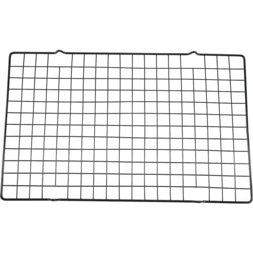 WSFS Hot 1pc Carbon Steel Non-stick Cooling Rack Cooling Grid Baking Tray For Biscuit Cookie Pie Bread Cake Baking Rack