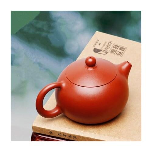 Yixing teapot small Xi Shi pot famous pure handmade ore Dahongpao teapot set Zisha teapot tea set