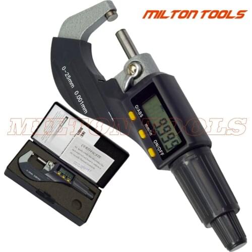 Factory outlet High-quality 0-25mmx0.001mm Electronic Digital Micrometer Measuring Caliper gauge