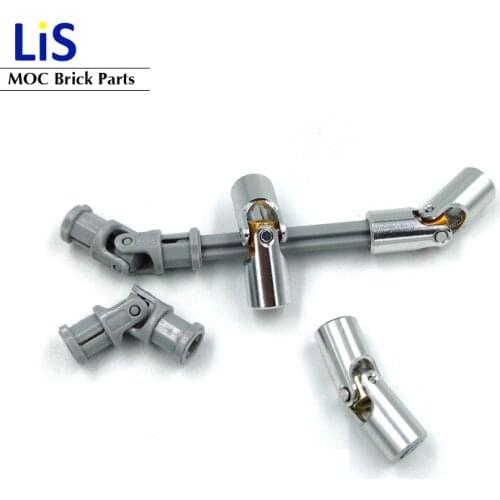 1-10Pcs Metal / ABS Material 61903 Technical Universal Joint 3L Assembly High-tech MOC 9244 Builing Blocks Bricks Parts Diy Toys