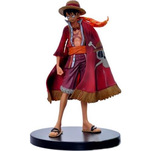 17cm Anime 2021 One Piece Luffy Theatrical Edition Action Figure Juguetes Figures Collectible Model Toys Christmas Toy