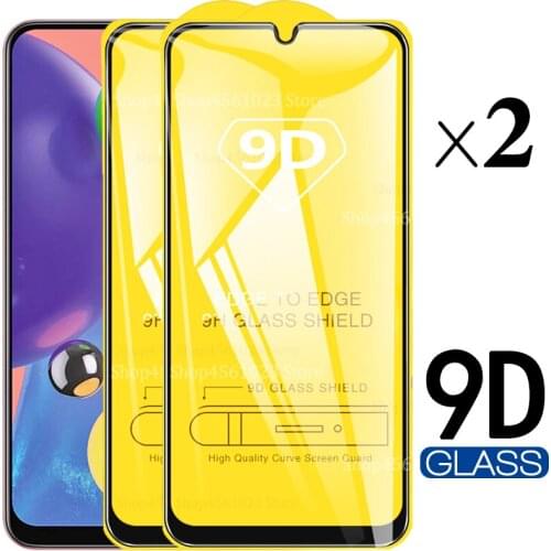 2PCS 9D Screen Protector Tempered Glass For Samsung Galaxy A70s A70 A 70s SM-A707F/DS SM-A707FN/DS Protective Glass Shield Cover
