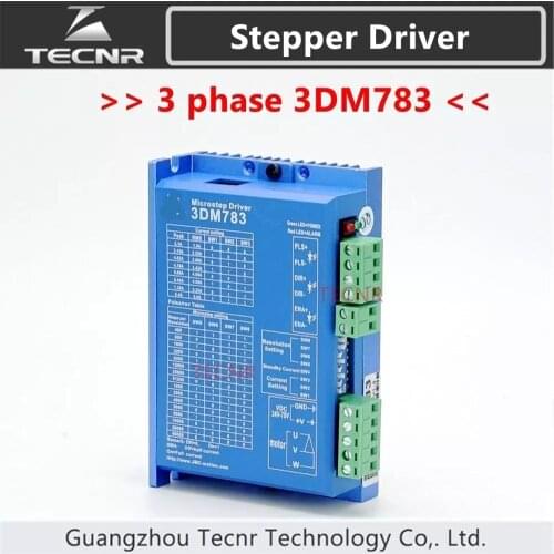 3DM783 3 phase stepper motor driver for 57mm 86mm motor 24-70VDC 5.9A