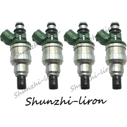 4pcs Fuel Injector Nozzle For Daihatsu Charade G200 1.3 16V 62KW/85PS Oem 195500-2140 1955002140