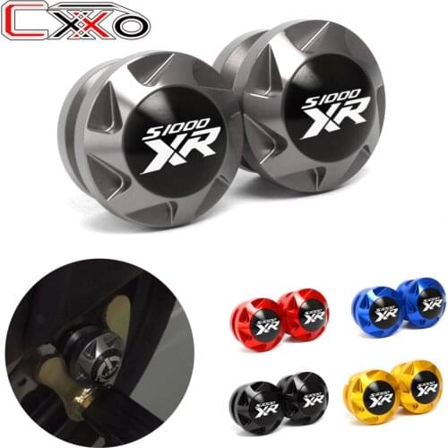 8MM Motorcycle Accessories Swingarm Spools slider stand screws For BMW S1000XR S1000RR S1000R HP4 2014 2015 2016 2017 2018