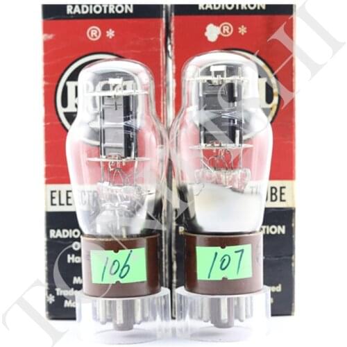 American original RCA JAN 1626 with square ring black screen gourd body brown seat 1626 electronic tube (rectifier tube)