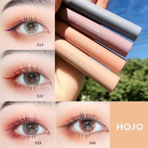 Colorful Slender Mascara For Long Waterproof Thick Curling Not Easy To Smudge Multi-color Mascara Eye Makeup TSLM1