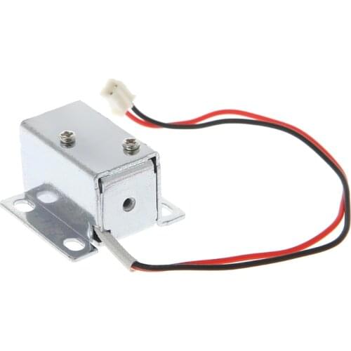 Electronic Lock Catch Door Gate 12V 0.4A Release Assembly Solenoid Access