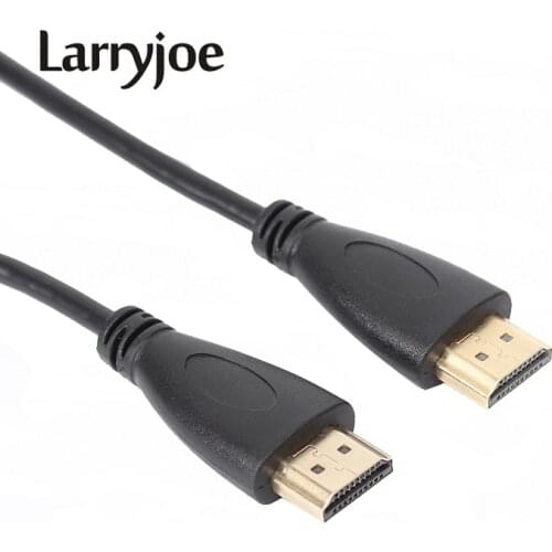 HDMI Cable Video Cables Gold Plated Male HDMI Splitter 1.4 1080P 3D Cable for HDTV 0.5M 1M 1.5M 2M 3M 5M 10M 12M 15M 20M