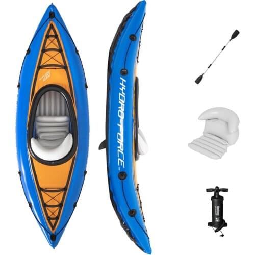 Kayak Canoe Water Sports Rafting Boat Single Folding Boat Inflatable Fishing Platform Boat