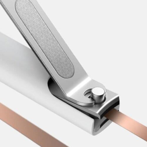 Stainless Steel Nail Fingernail Toenail Clippers with Nail File Sturdy