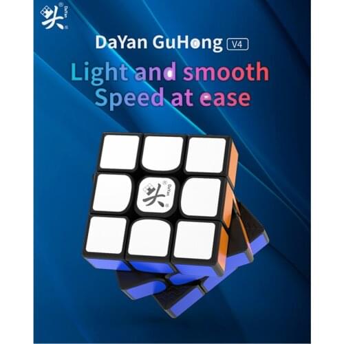 DaYan Guhong V4 M 3x3x3 Magnetic cube Gu Hong V3M Speed cube Da yan Profissional cube puzzle toys Game cube Educational toys