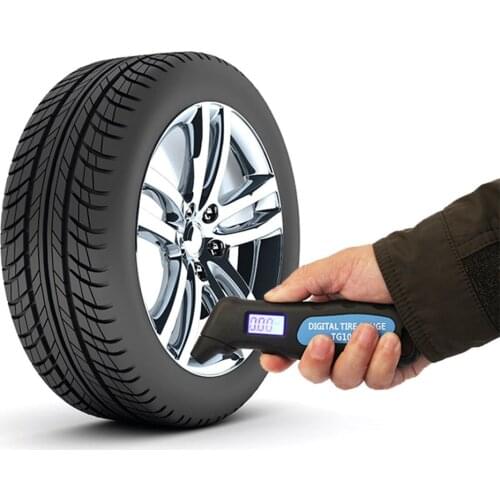 TG105 Multifunctional Motorcycle Tire Pressure Gauge Barometer Liquid Crystal Display Barometer Car Barometer Barometer Tester