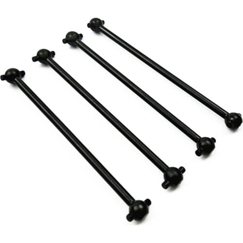 FBIL-4Pcs Metal Dog Bone Drive Shaft for Wltoys 144001 124019 124018 RC Car Upgrades Parts Accessories