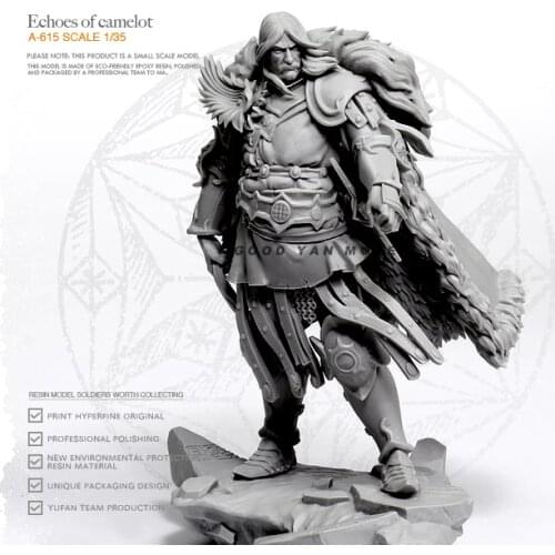 50mm Resin model kits figure beauty colorless and self-assembled A-615