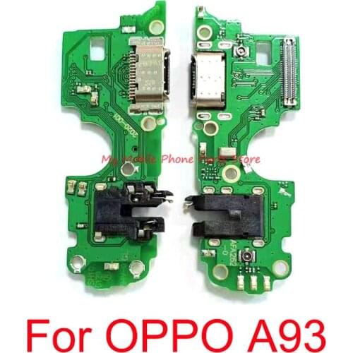 New USB Charging Board Port Dock Flex Cable For OPPO A93 Charge Dock Connector Board Flex Cable Riboon Replacement Parts
