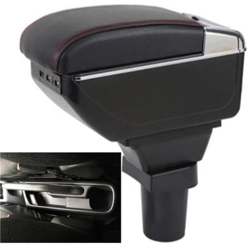 For kia picanto armrest box central Store content Storage box armrest box with cup holder ashtray USB interface