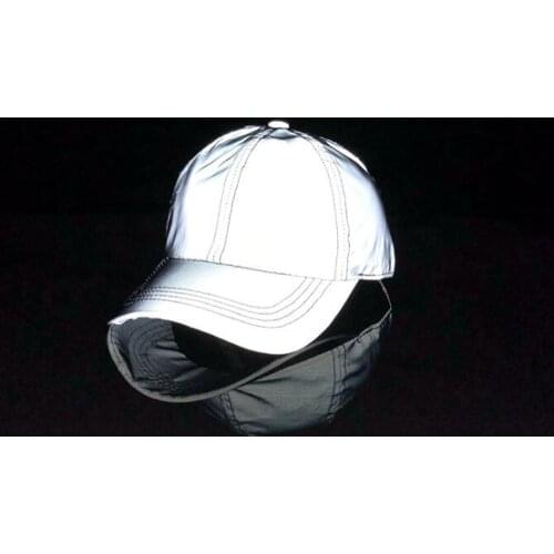 Adjustable Men Women Hip Hop Hat Fashion Luminous Reflective Baseball Cap Sun Hats Streetwear