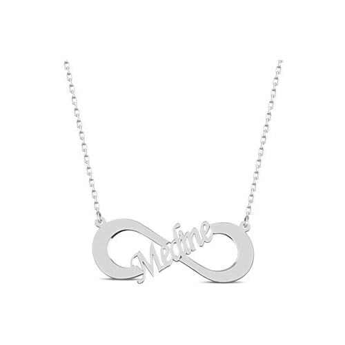 Silver Infinity Is Necklace