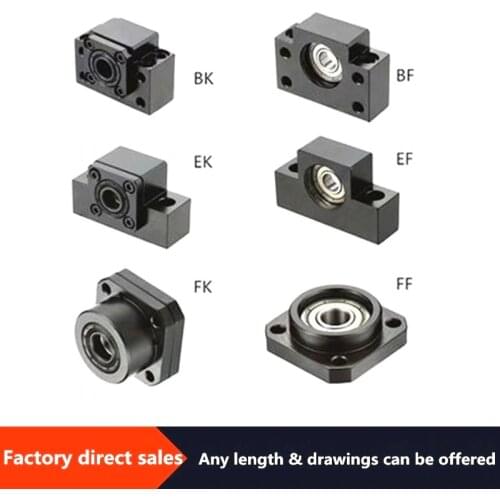 Ball screw end support unit series BK10 BF10 BK12 BF12 BK15 BF15 BK20 BF20 FK10 FF10 FK12 FF12 FK15 FF15 EK10 EF10 EK12 EF12