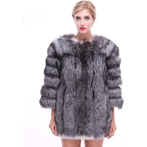 Topfurmall Black Fur Coats
