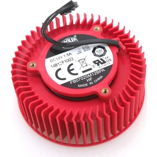 FB07025M12BPA 7025 65mm 12V 1.5A 4 Pin Video Card Cooler Fan For AMD Radeon R9 270 270X Graphics Card Cooling Fan