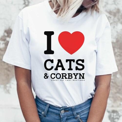 I Love cats Print Harajuku Top Women T-shirt Casual Ladies Basic O-collar Short Sleeved Women T-shirt Girl,Drop Ship