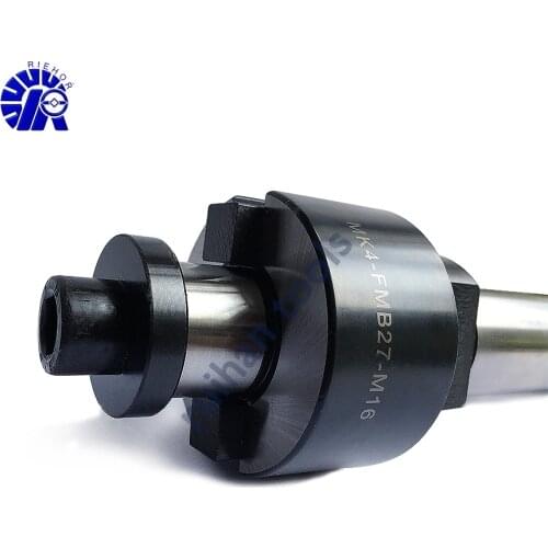 1pc MT4-FMB27 M16 Shell end mill arbor Morse taper 4# 27mm Face mill holder Morse taper drawbar