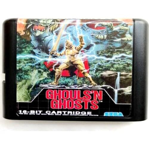 Ghouls'n Ghost 16 bit MD Memory Card for Sega Mega Drive 2 for SEGA Genesis Megadrive