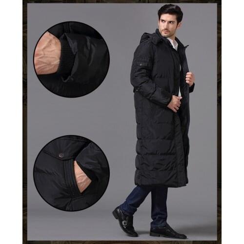 2020 Mens Plus Size Long Winter Jacket Thick Warm Windbreaker In Jackets Duck Down Coat for Men KJ788