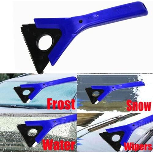 5 In1 Multifunction Car Ice Scraper Windshield Grip Deicer Defrost Knife Detachable Snow Remover Shovel Auto Winter Accessories