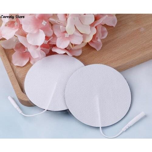 6PCS Self-adhesive Electrode Pads Patch For Acupuncture Therapy Body Massager Electrical Muscle Stimulator Massage Tens Pads
