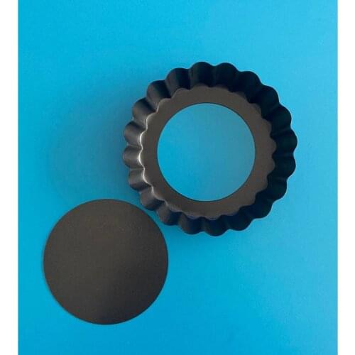 Nonstick Removable Bottom Mini Tart Pan Pizza Baking Tray Mould Quiche Pans Cake Mold Mini Tart and Cheesecake Pan