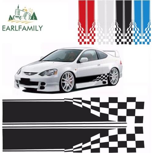 EARLFAMILY 60cm X 11cm 2x Car Sticker Animal Styling Deer Family Buck Hunting Rear Windshield Truck Bumper Door Decoration Decal