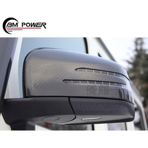G CLASS W463 carbon fiber material side mirrors covers exterior accessories W463 G63 G500 G400 G350 side mirror covers