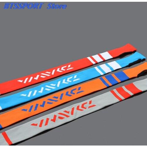 1Pc Elastic Abrasion Resistance Fishing Rod Bag Sleeve Pole Cover Sock Glove Protector Bag Tackle Bag Nylon Bag