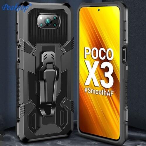 M3 Cases For Xiaomi Poco X3 NFC Case Magnetic stand Cover Hard PC Shockproof Phone Case For Xiaomi Mi 10T Pro Lite Back Cover