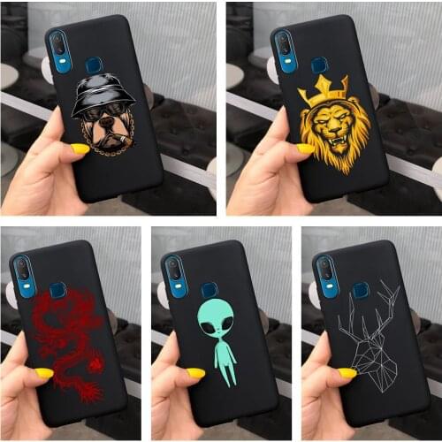 For Vivo Y11 2019 Case 1906 Soft Silicone Cool Fashion Back Cover For Vivo Y11 2019 Phone Cases Y 11 Coque Fundas 6.35'' Housing
