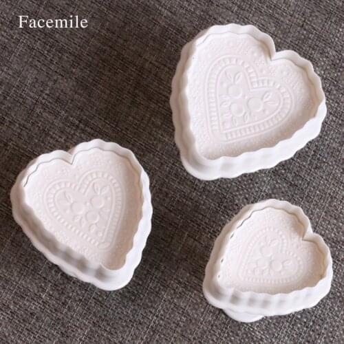 Valentines Day Cookie Cutter Heart Flower Shape Pastry Mold Pastry Baking Mould Fondant Cutter Cake Decorative Tools