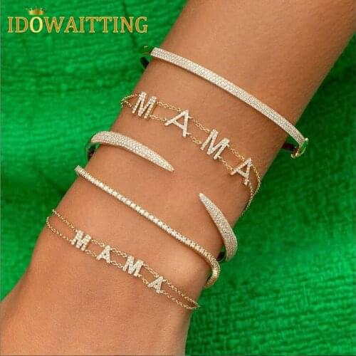 France fashion unique design cz pave setting stunning tiny delicate open hand cuff bangle for women drop shipping elegance jewel