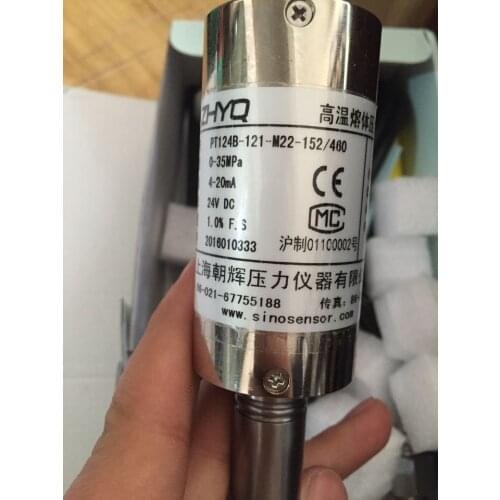 ZHYQ Flexible Stem Melt Pressure Transmitter Pressure Sensors PT124B-121-35MPA-M22-(4~20MA) 100% New Original
