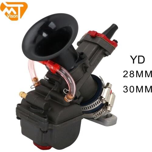 For YD28/30 Motorcycle Carburetor Yoshimura For YD-MJN28 30 Dual Stack Carburetor Power Up Kit For Honda Monkey ATV Quad Go Kart