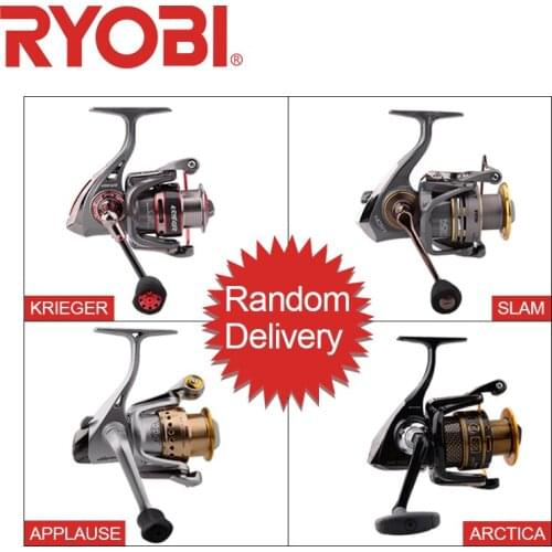 Lucky Box-RYOBI Spinning Fishing Reels Salterwater 1000/2000/5000 APPLAUSE/KRIEGER/ARCTICA/SLAM Random Delivery Blind Box Reel