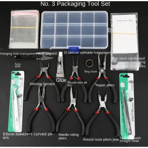 DIY Jewelry Tool Set Pointed round Drip Tip Handmade Pliers DIY Earrings Stud Earrings/Bracelets Necklace Accessories