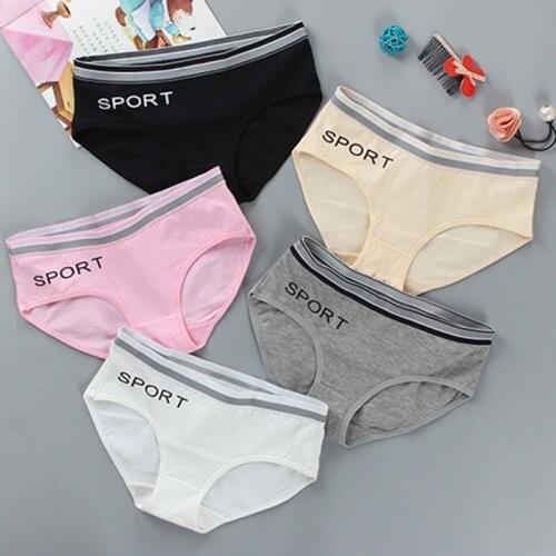 Girlss Cotton Panties Briefs Children Underpants for Teenage 8-14T Sport Panties Breathable Kids Girls Underwear Boxer Shorts