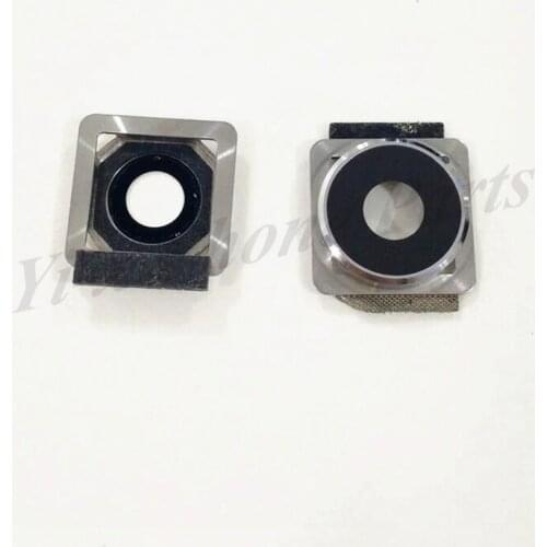 New Camera Glass Lens + Metal Camera Frame For MEIZU MX4 Replacement Parts