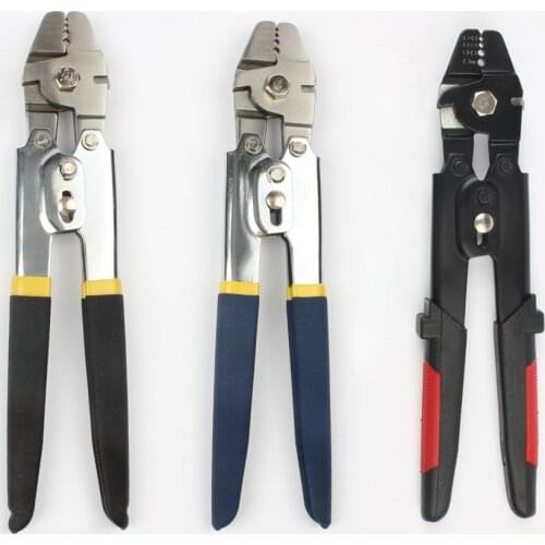 LUBAN WXS-255 Wire Rope Crimper For Crimping Fishing Lines Up To 2.2mm crimping clothes hanger rope plier