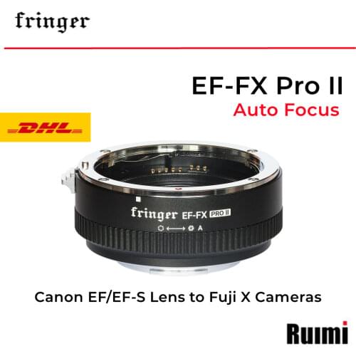 Fringer EF-FX Pro II Second-generation Professional Edition AF Adapter Ring Canon EF / EF-S Lens to Fuji X Mount Camera