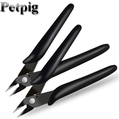 Petpig 5 Inch Diagonal Pliers Nipper Practical Electrical Wire Cable Cutters Cutting Side Snips Flush Mini Pliers Hand Tools