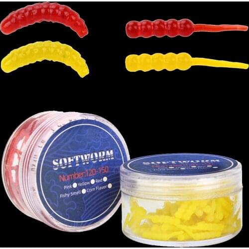 WALK FISH Silicone worm soft Fishing Lure Artificial rubber Earth worm Flexible Pesca Jig Trout Jig soft bait Fishing Tackle
